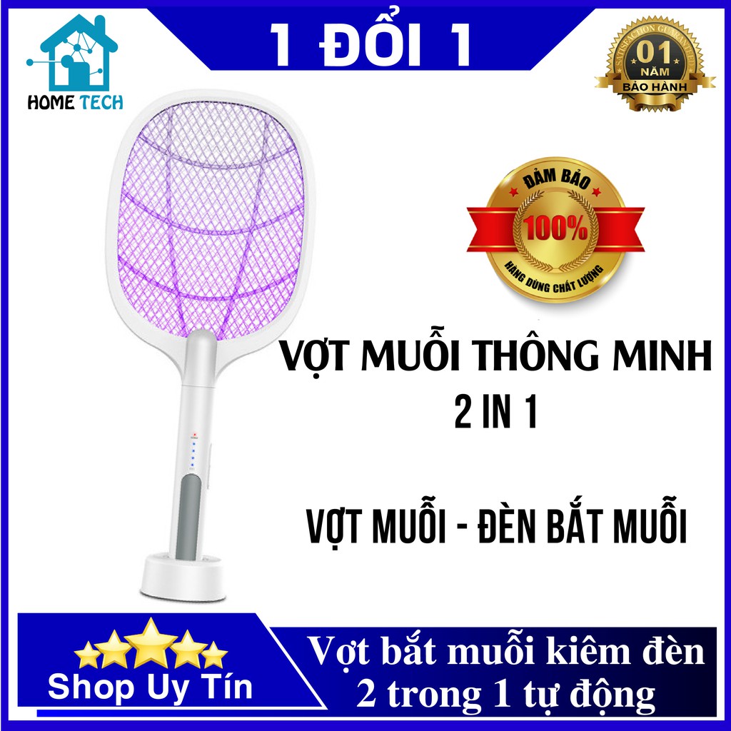 Vợt muỗi thông minh tự động bắt muỗi