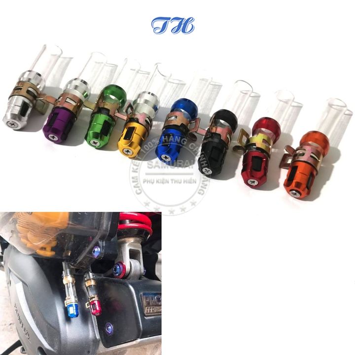 Ống xả cặn pô e lọc gió xe tay ga gắn cho xe click,vario,pcx,vision,ab,sh,......