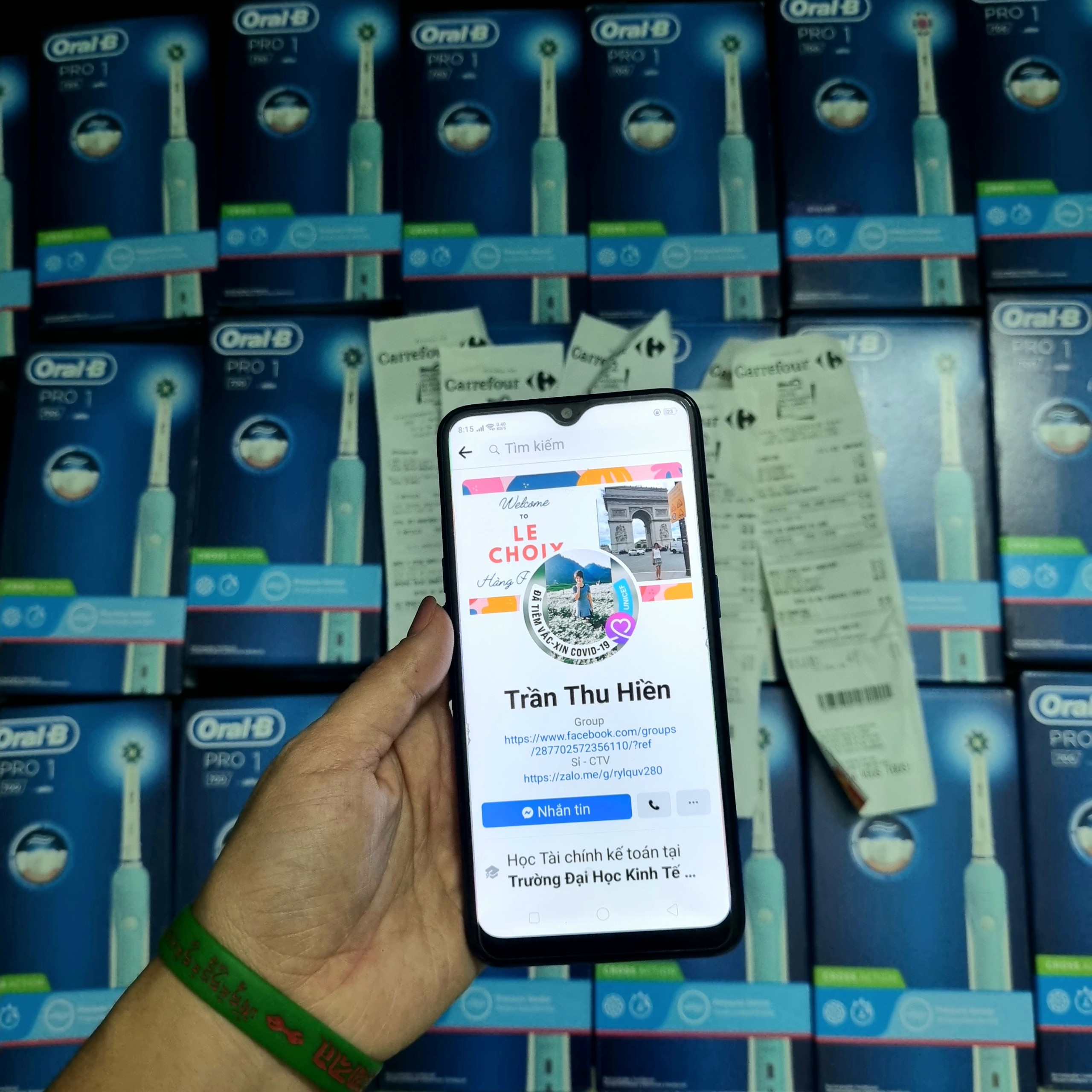 Bàn chải điện Oral B Pro 1 700  [Made in Germany, Bill Pháp - đủ mẫu]