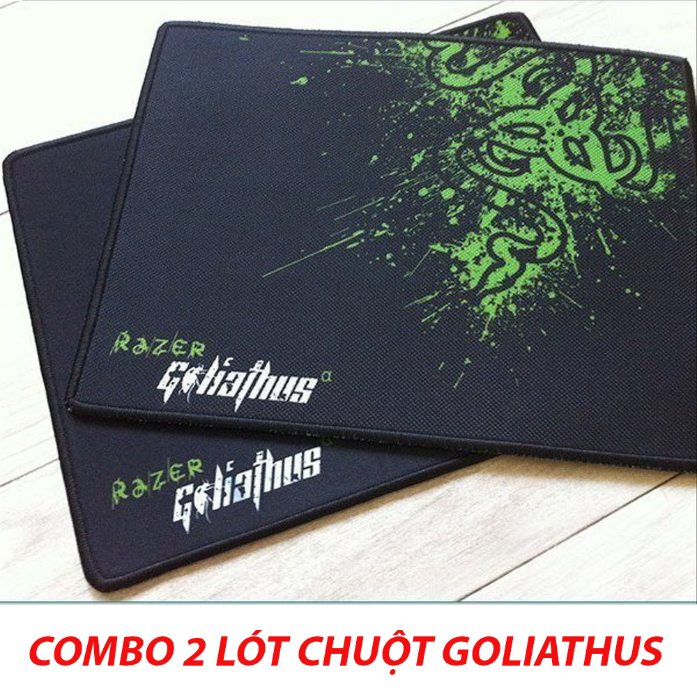 Combo 2 Miếng Lót Chuột Game Thủ Goliathus
