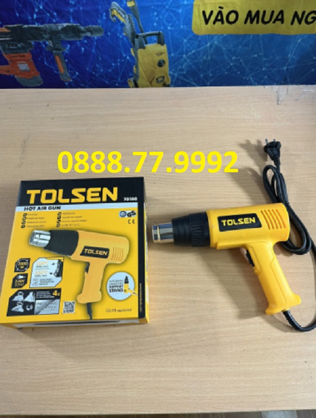 Máy thổi nhiệt tolsen 79100
