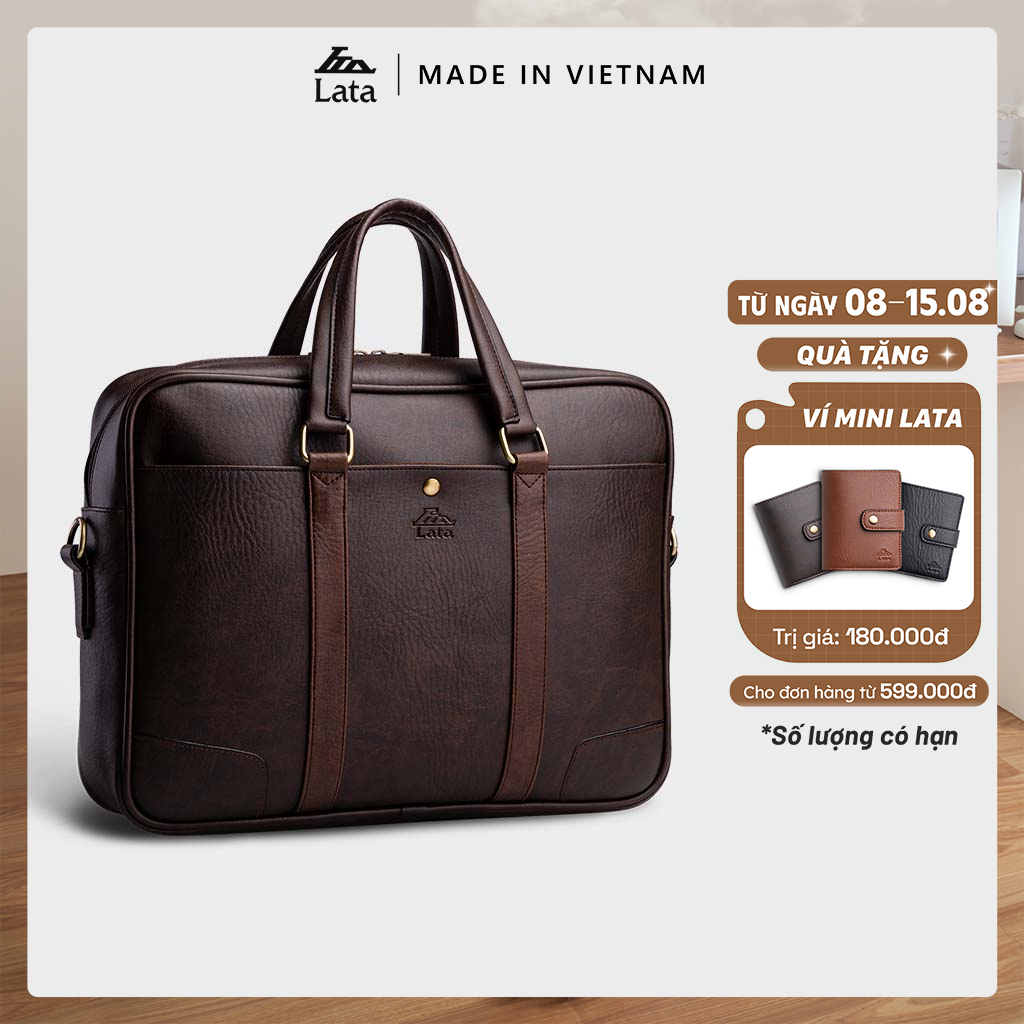 Lata Office Briefcase (Basic Men's Fashion - Leather Briefcase Ca31)