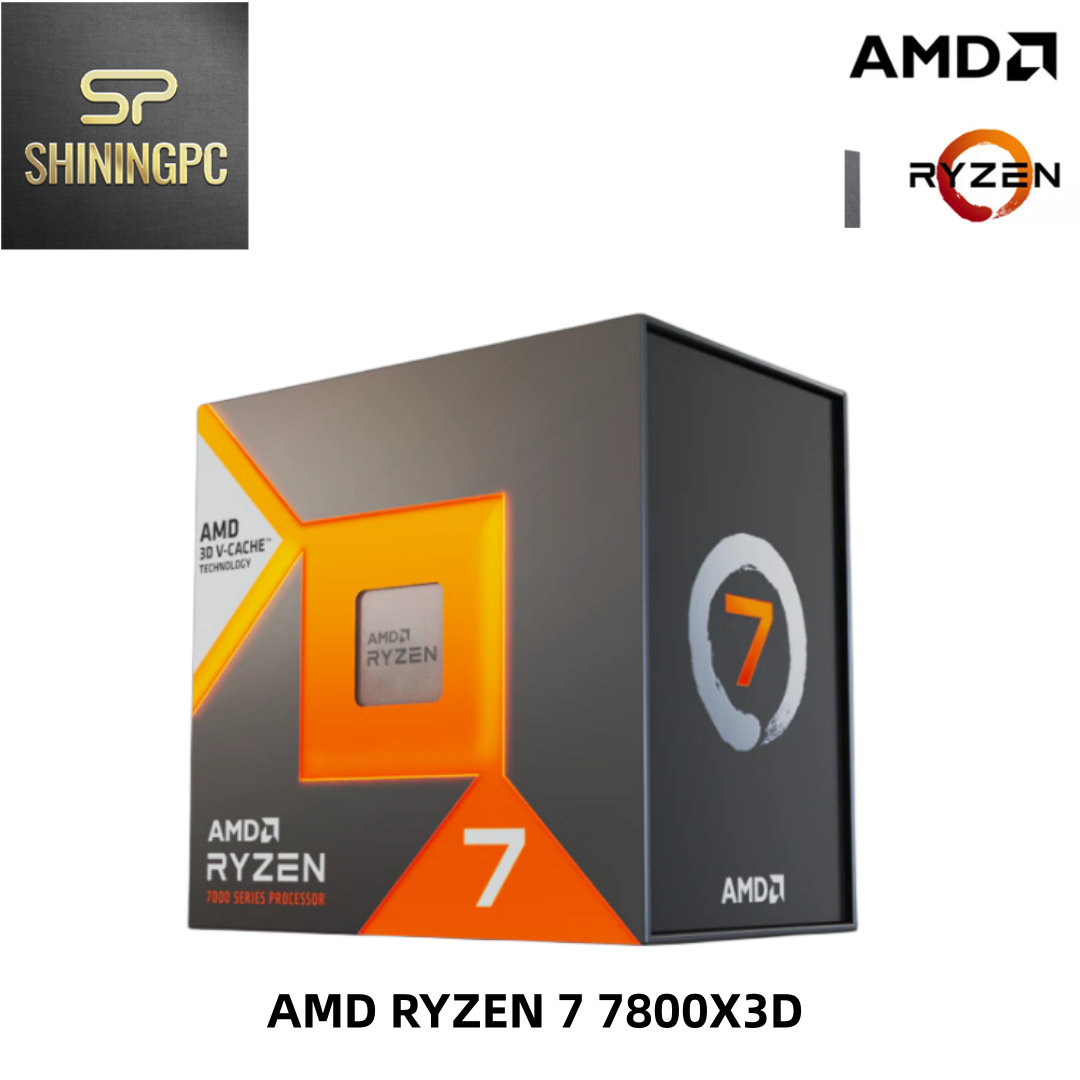 CPU amd 7800x3d AMD Ryzen 7 7800X3D 4.2 GHz Eight-Core AM5 Processor – SourceIT