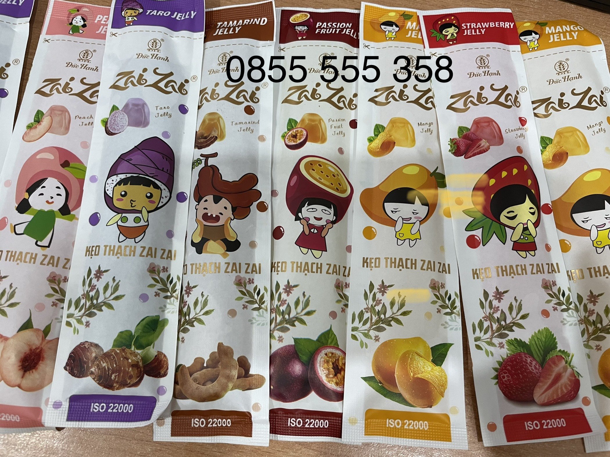 5kg Thạch ZaiZai Đức Hạnh Mix nhiều vị