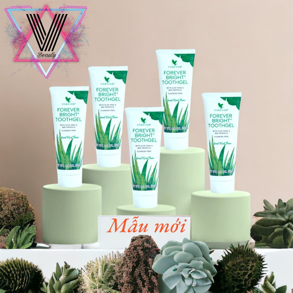 Kem đánh răng lô hội Forever Bright