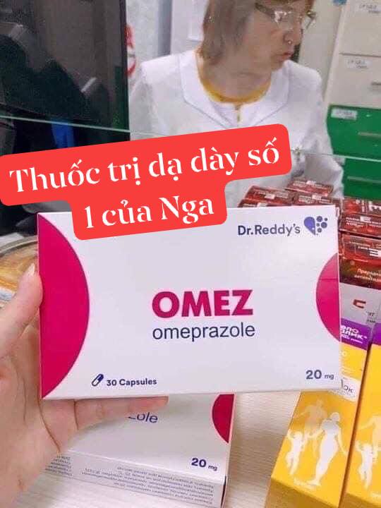 { Chính Hãng } Thuốc dạ dày Nga OMEZ