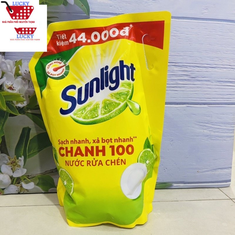 Nước rửa chén Sunlight Chanh 3.5kg/ túi
