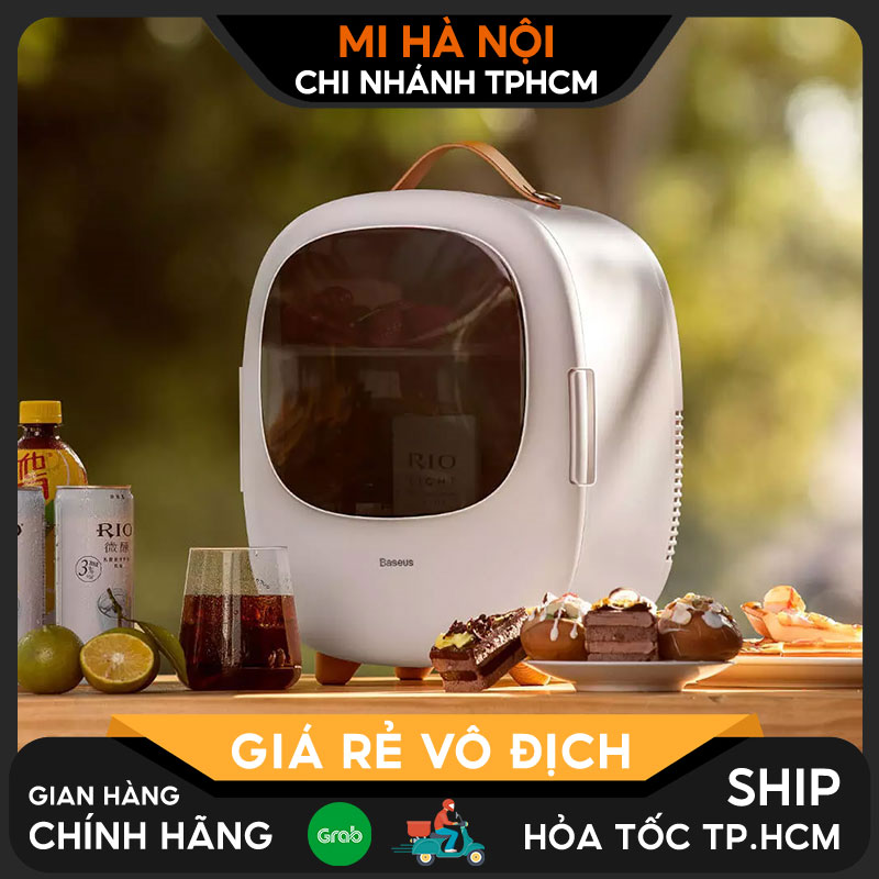 Tủ lạnh Mini Baseus dung tích 8L- đựng mỹ phẩm, đồ uống