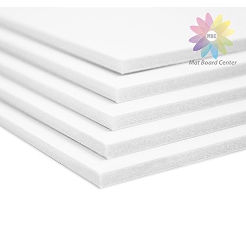 Pack of 10 3//16 Black Foam Core Backing Boards Mat Board Center 16x20, Black