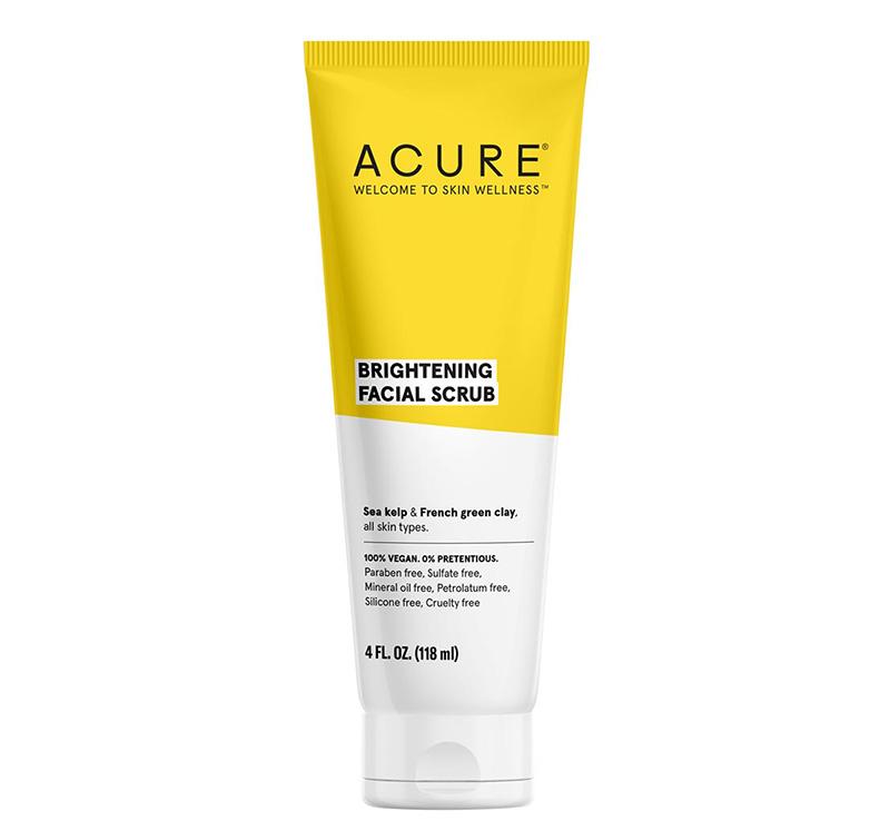 acure face wash scrub