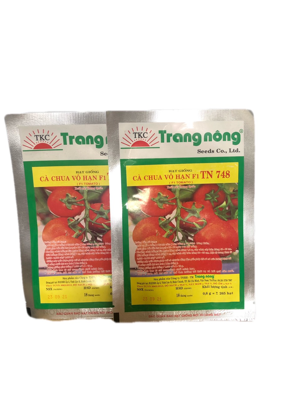 HẠT GIỐNG CÀ CHUA VÔ HẠN F1 TN 748
