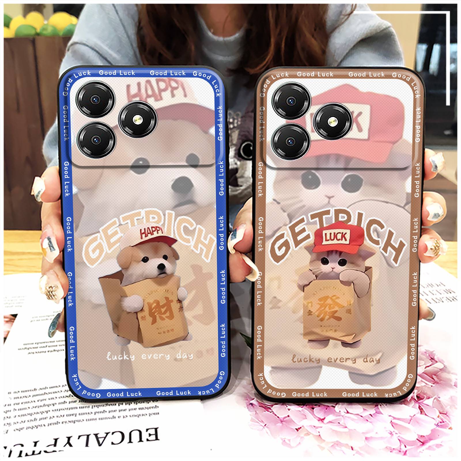 Graffiti%20Soft%20case%20Phone%20Case%20For%20ZTE%20Blade%20A36%204G/Z2472%20Anti-knock%20Back%20Cover%20Couple%20TPU%20Dirt-resistant%20Anti-dust%20Cute%20-%20Image%205