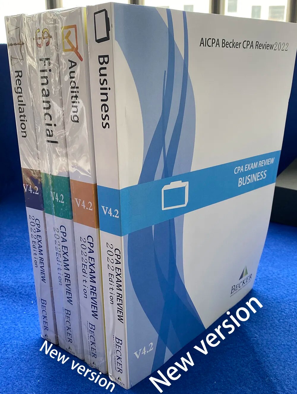 default 2022 New AICPA Becker Cpa USCPA Textbook（Only Send