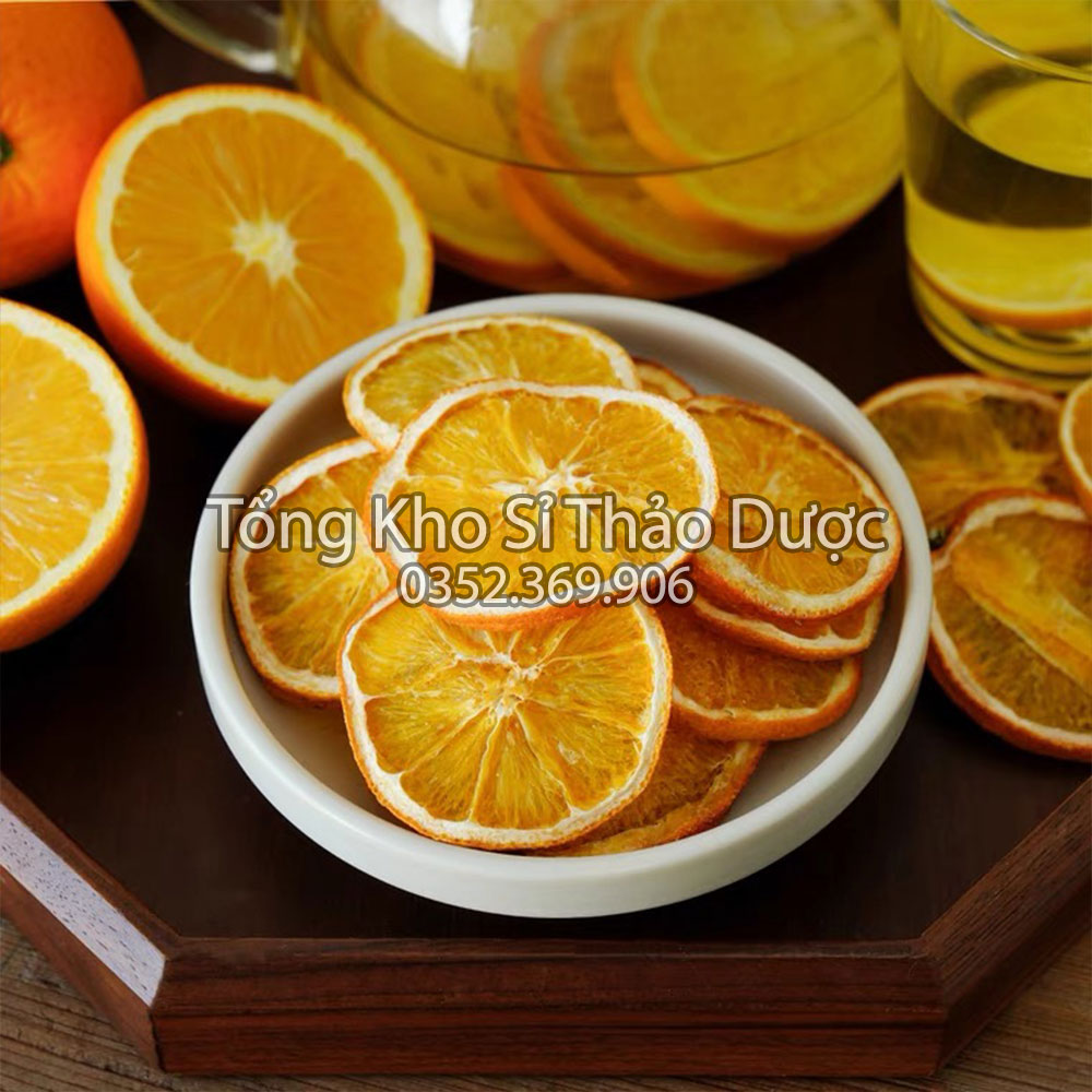 Cam vàng sấy khô 500g