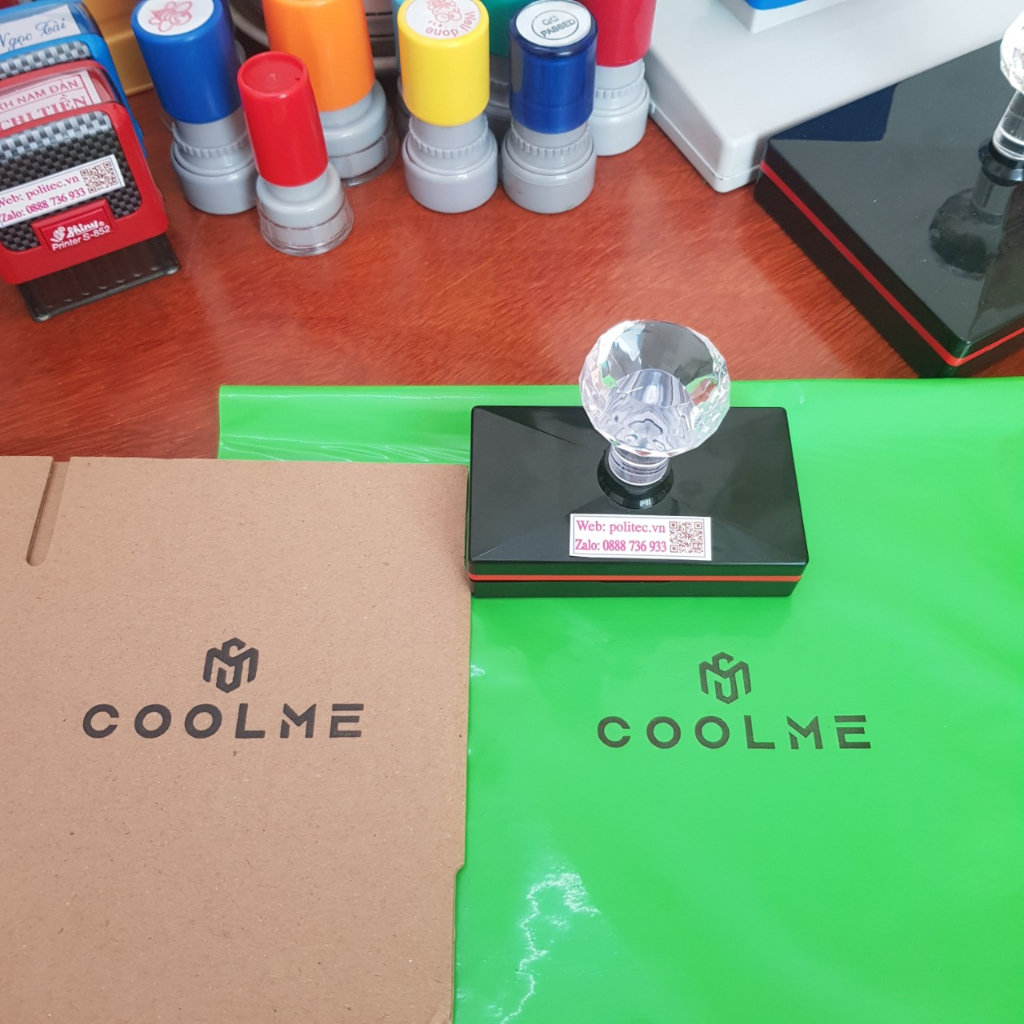[Free Ink] Brand Printing Seal, Logo Engraving, Plastic Bag Printing Seal, Carton Box Printing, Kraft Bag Printing, Plastic Cup Printing, Packaging Printing