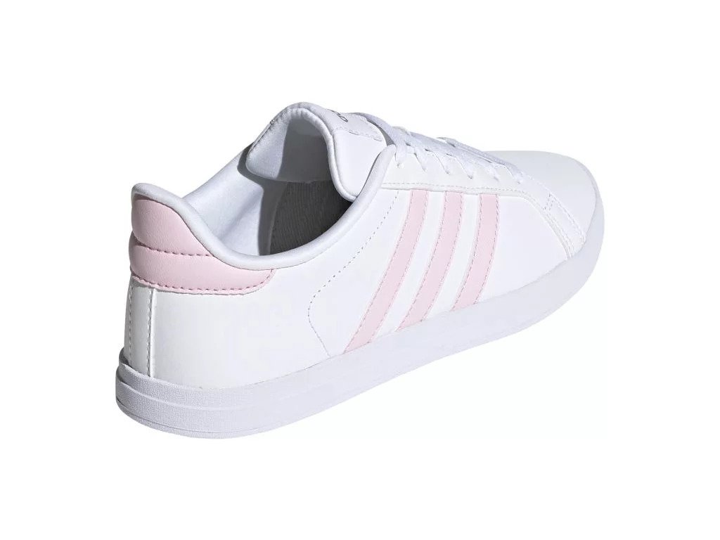 white pink adidas