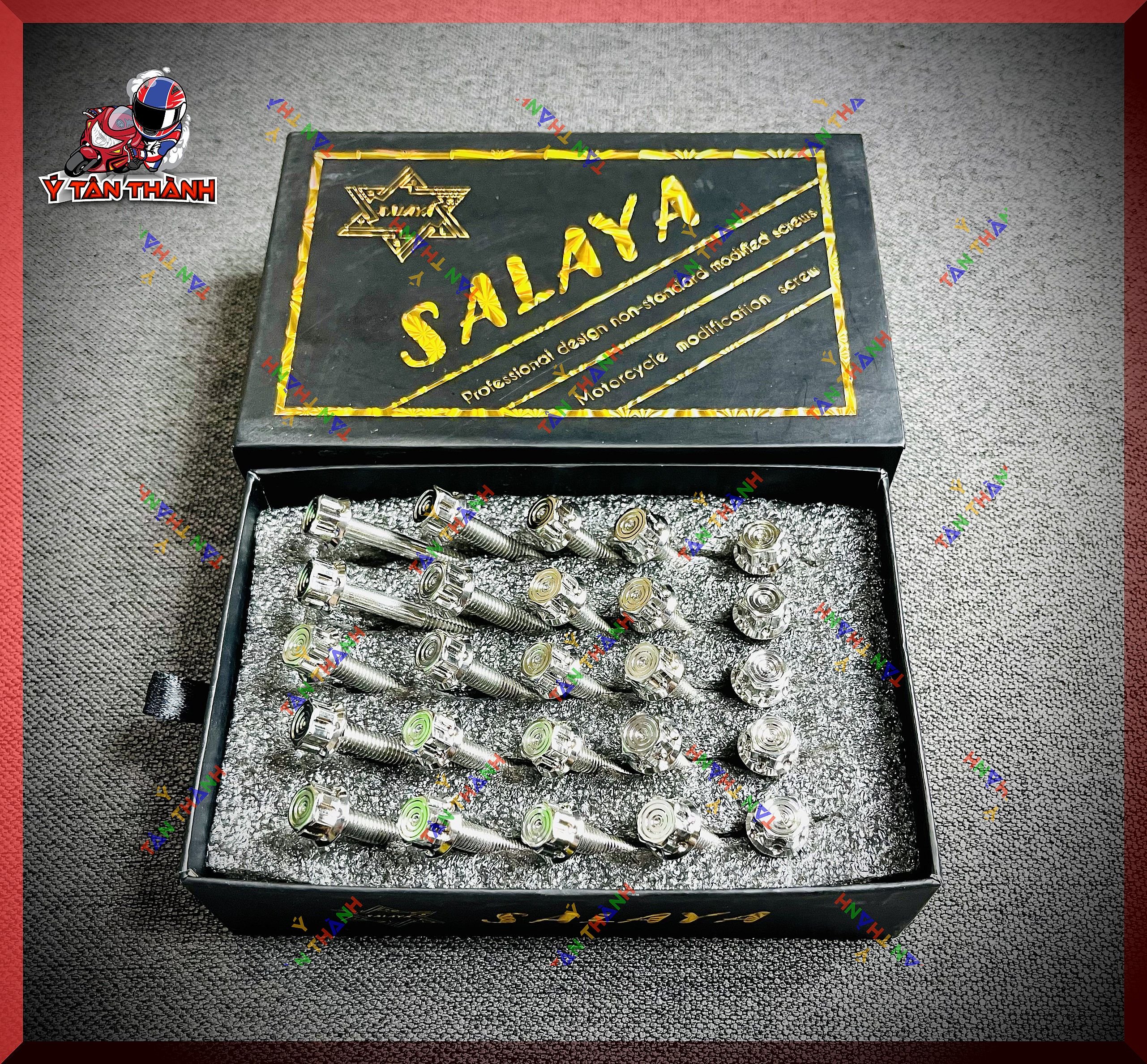 Bộ ốc lốc máy salaya v2 cho exciter 135 4 số ms143