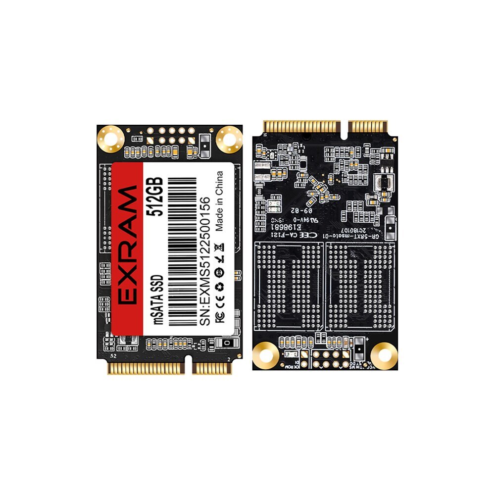 Exram ssd msata mini sata3 sata iii 6gb/s ssd internal solid state drive 128gb 256gb 512gb 1tb for computer pos machine laptop
