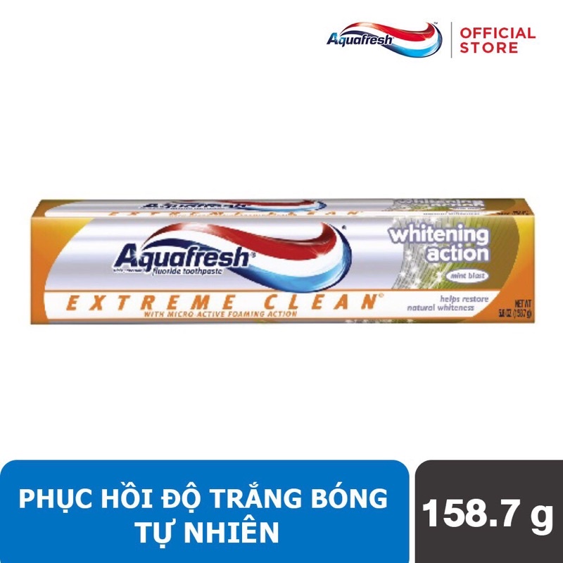 Kem đánh răng Aquafresh tub 100g