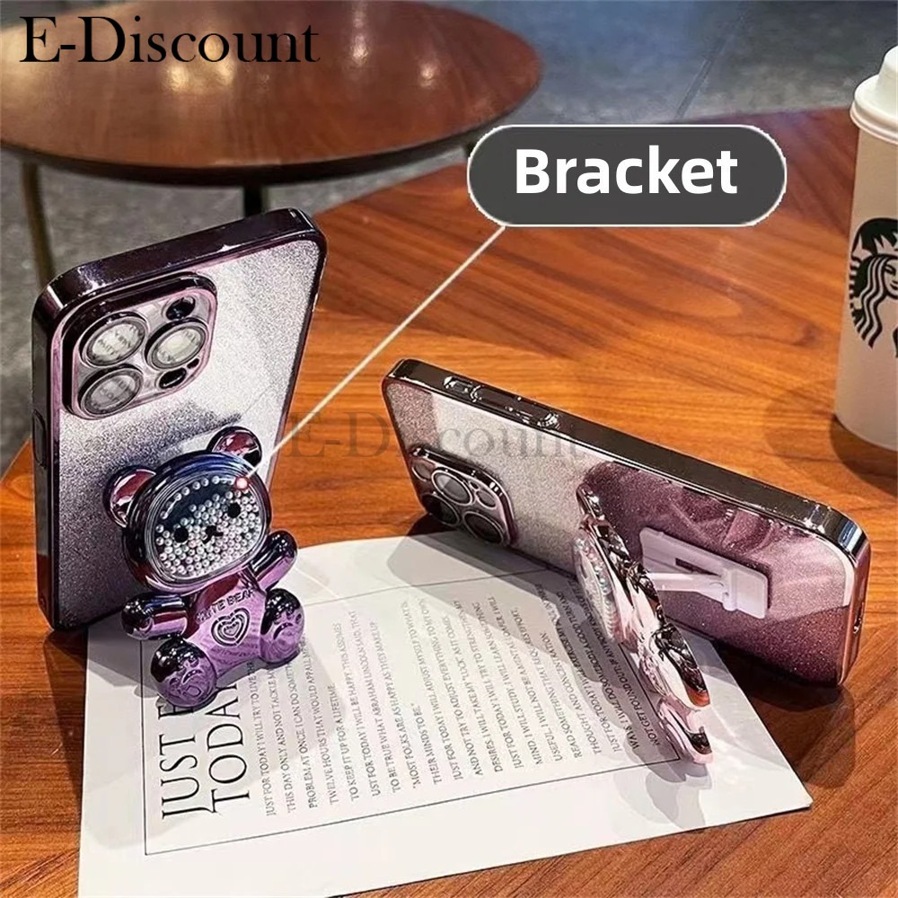 New%20Phone%20case%20Motorola%20Moto%20G45%20Back%20cover%20with%20Gradient%203D%20Bear%20Folding%20Stand%20Bracket%20Luxury%20Slim%206D%20Plating%20Glitter%20Girls%20for%20Motorola%20G45%20case%20-%20Image%205