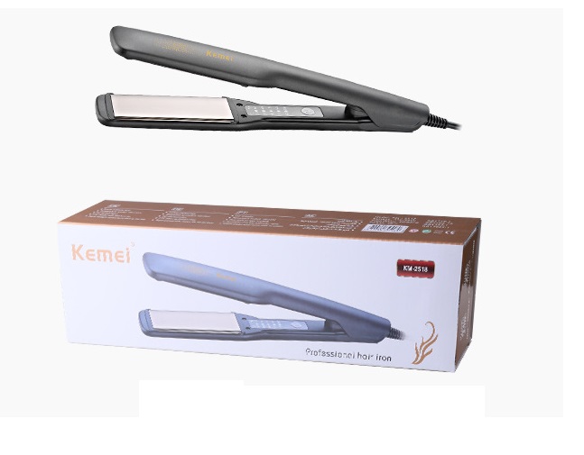 Máy Duỗi Tóc Làm Thẳng Tóc Có 4 Mức Nhiệt Kemei KM 2518