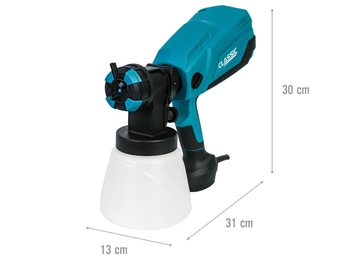 [CHÍNH HÃNG] Máy Phun Sơn Điện CLASSIC, Công suất 600W, 4 vòi phun