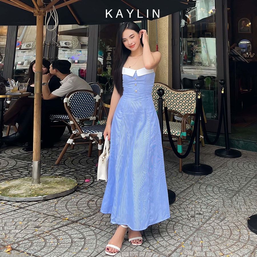 Đầm Midi cúp ngực chất Kate phom A phong cách KAYLIN - N2110