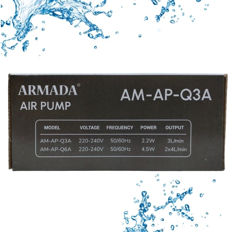 ARMADA AM AP Q3A AIRPUMP AERATOR UDARA 1 LUBANG OUTPUT