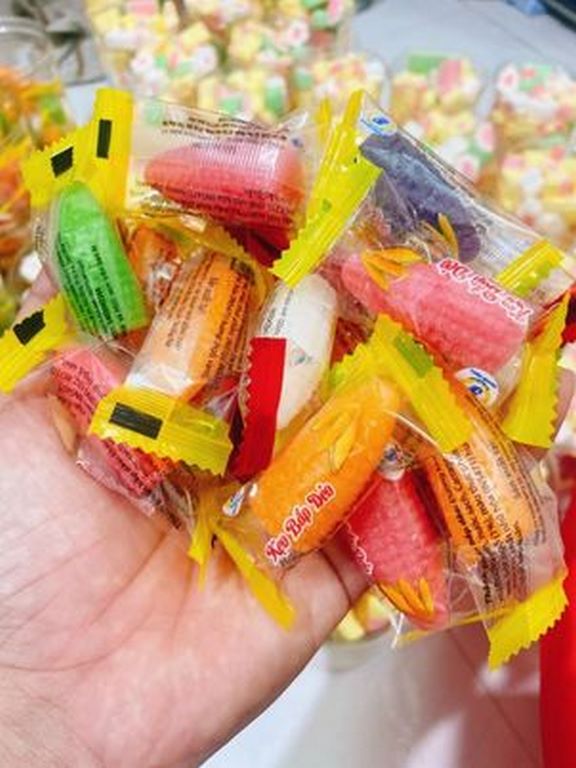 Kẹo Bắp Dẻo Ngũ Sắc - Siêu Hấp Dẫn 250G