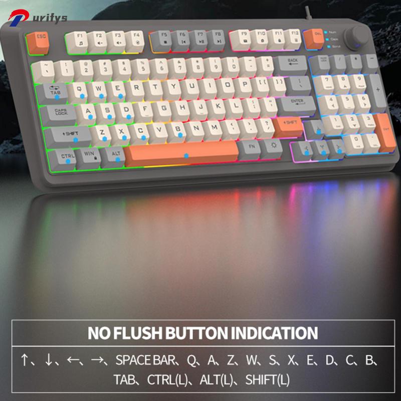 【Khuyến mãi đặc biệt🔥】K82 Bàn Phím Cơ Có Dây Nhỏ Gọn bàn phím máy tính Với Số Pad 94 Phím Bàn phím chơi game cơ Cho Máy Tính Máy Tính Xách Tay,Trả lại trong vòng 7 ngày