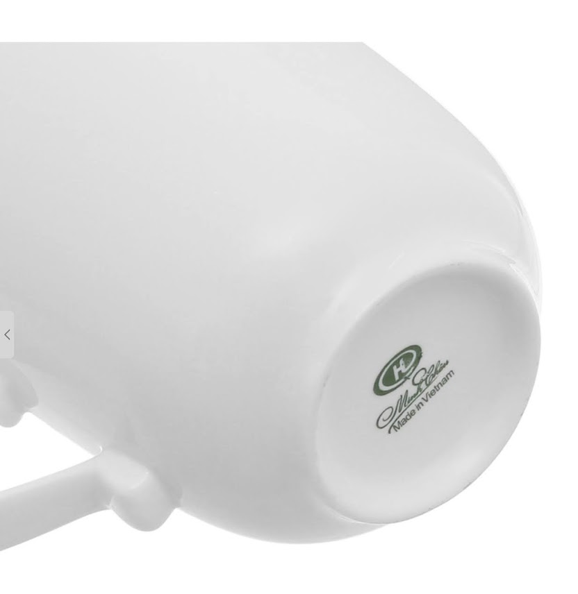 Combo 3 ly sứ cao cấp có nắp 350ml
