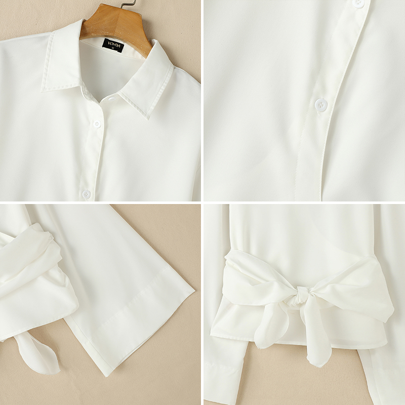 VONDA%20Womens%20Leisure%20Commute%20Lapel%20Bell%20Long%20Sleeve%20Shirts%20Slanted%20Placket%20Solid%20Blouses%20(Korean%20Causal)%20-%20Image%207