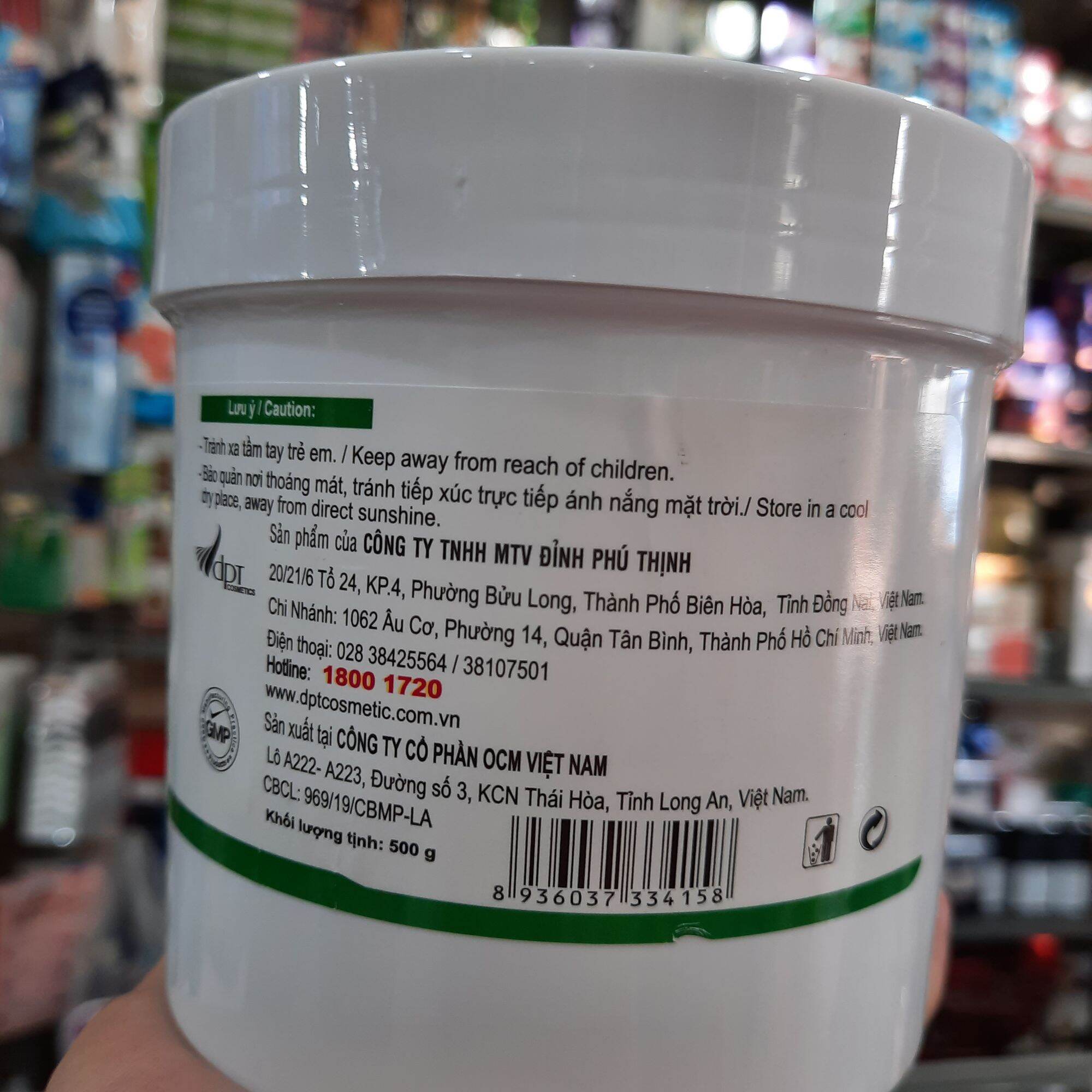 Kem Hấp Dầu O'nalyss Dưỡng Chất Nha Đam 500g