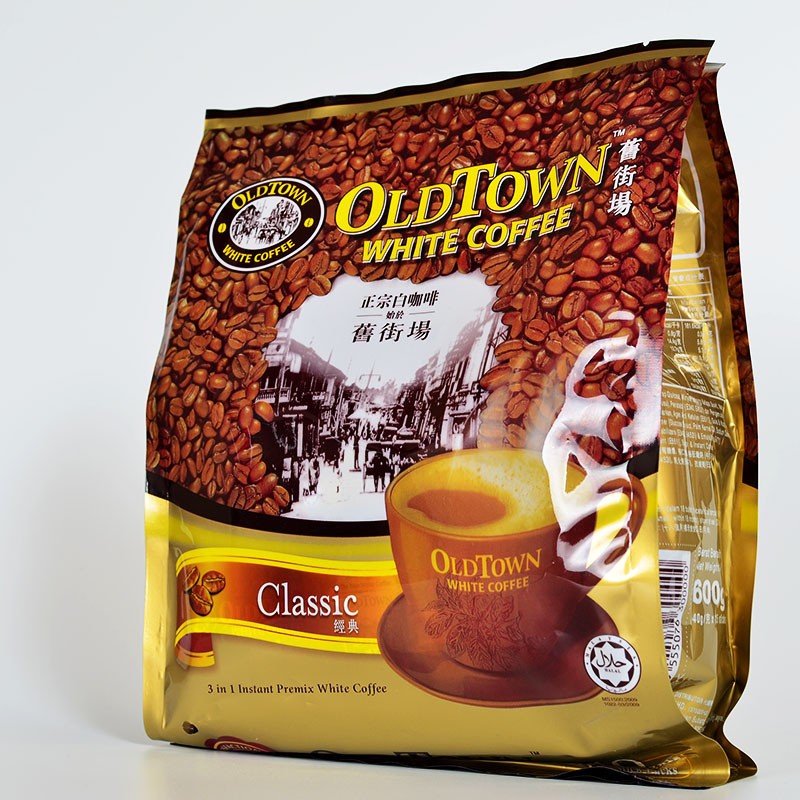 (DATE 2024) COMBO 02 BỊCH Cà Phê OLD TOWN White Coffe Classic Malaysia