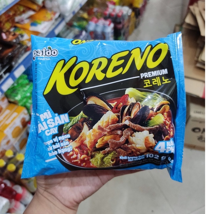 MÌ NẤU KORENO CÁC VỊ GÓI 100G