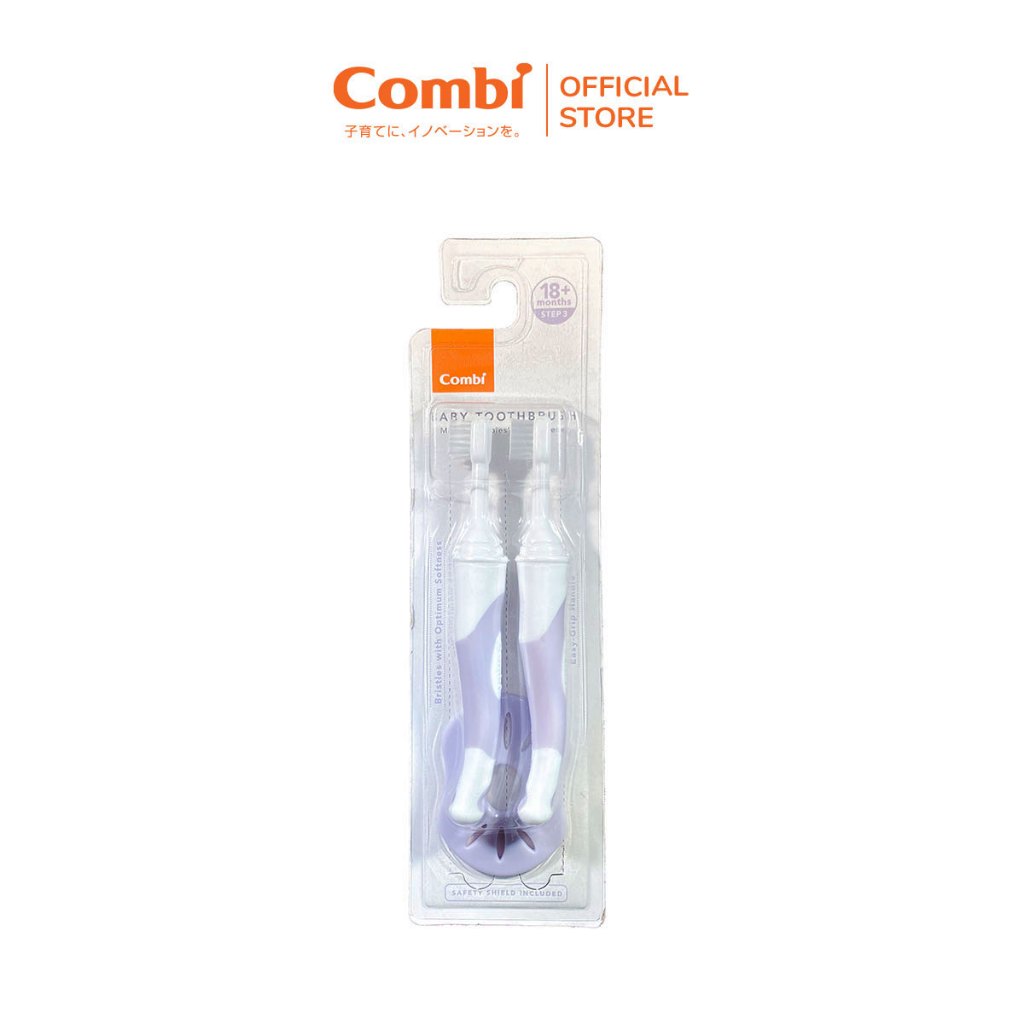 Bàn chải đánh răng Combi Candy Color bước 3