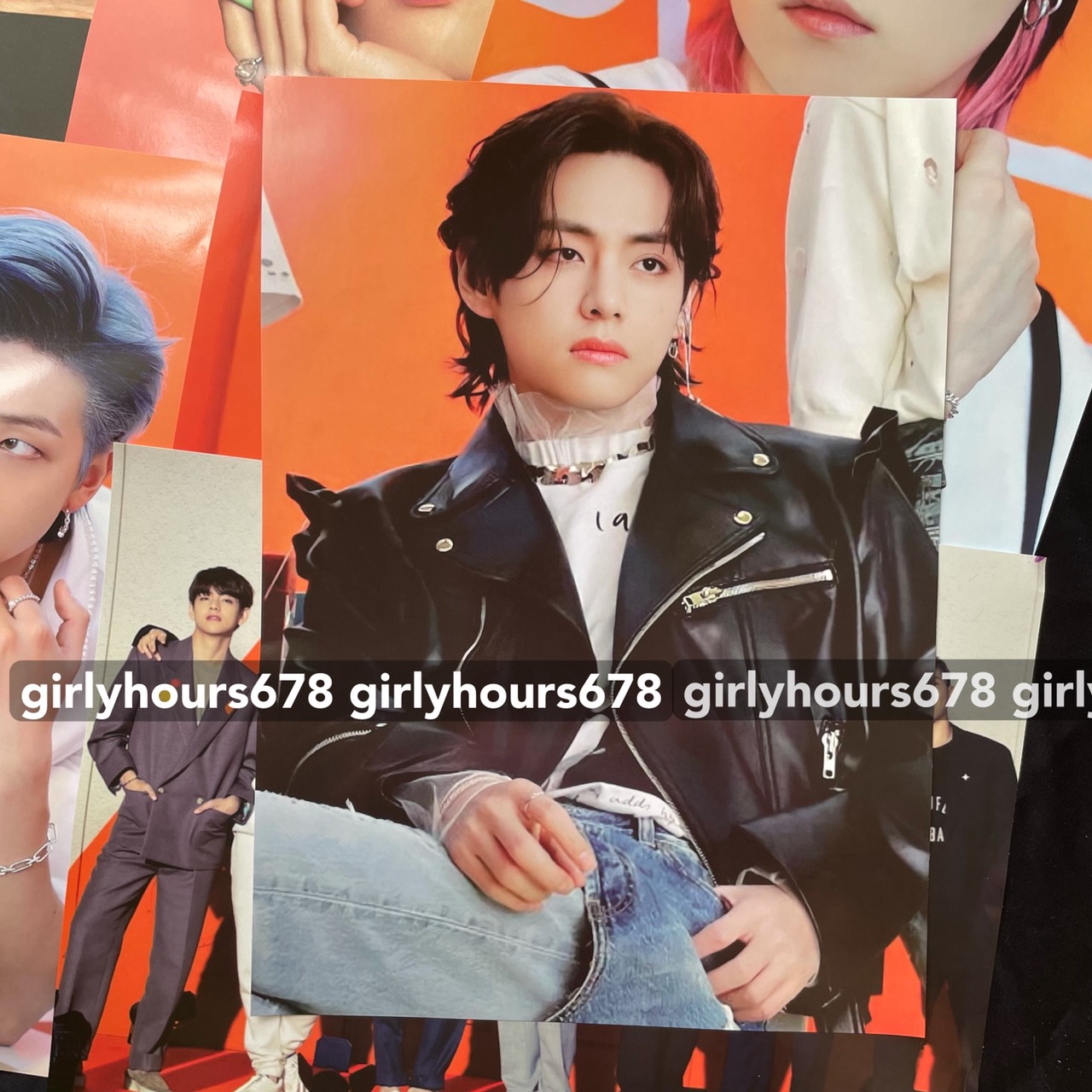 [HCM]Combo 8 tấm poster BTS khổ A3 Butter mới