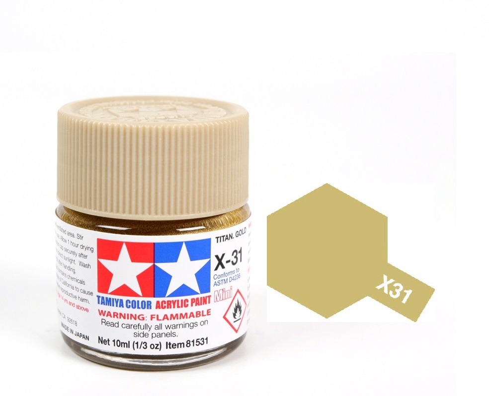 Acrylic ( X22 ~ X35  ) sơn mô hình gốc nước 10ML Tamiya