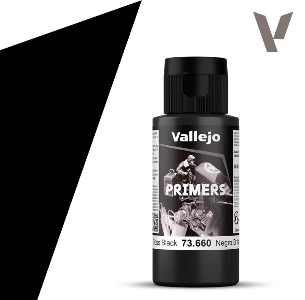 【Hottest Trends】 Primer AV Vallejo Water-based Paint spray Hand painted Model Primer Black White Ash Water Filled Soil 70600-73602