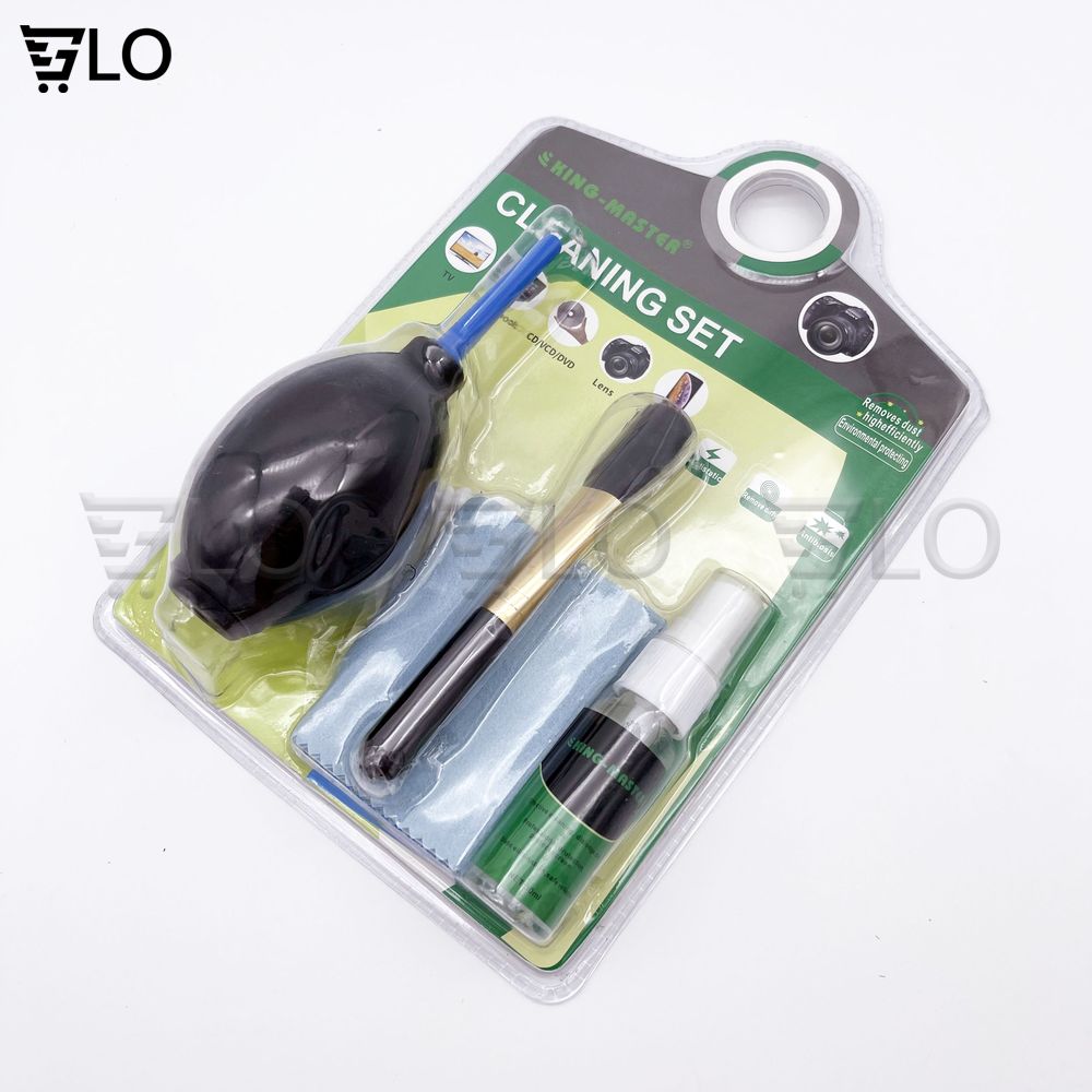 Bộ Vệ Sinh - Chùi Màn Hình Lcd 6 Món Pro