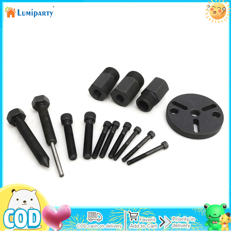 Air Compressor Clutch Rebuild Removal Tool Kit AC Clutch Puller Auto Air Conditioning Compressor Maintenance Tool