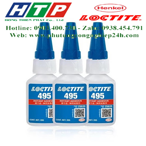 Hướng dẫn sử dụng keo loctite 495 - 20gr
