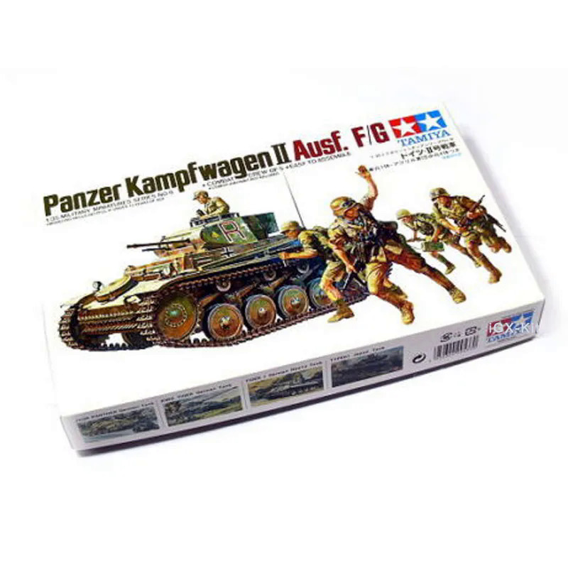 Tamiya Scale Wwii German Panzer Kampfwagen Ii Ausf F G