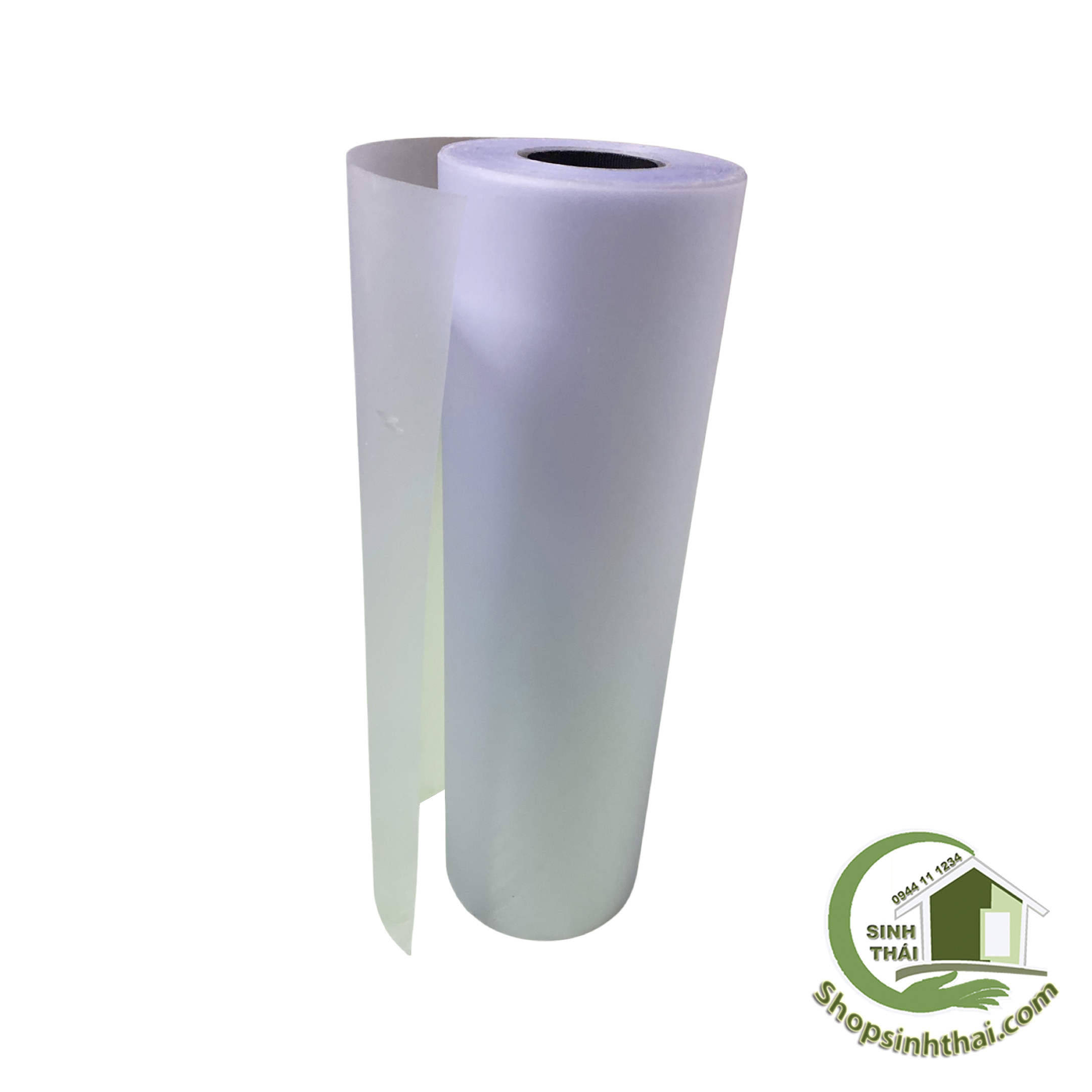 Màng nhựa cứng màu trắng đục mờ  [ 1 mét x khổ 60cm x dày 2 zem ] [ Tổng kho ]