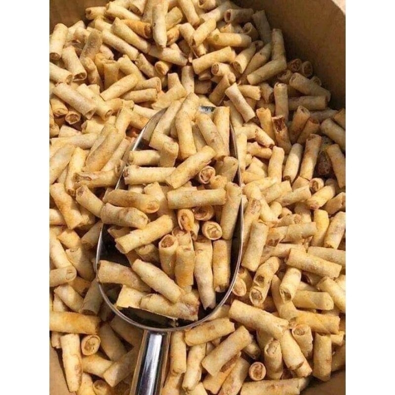 chả giò tôm sấy mini ( túi zip 500g)