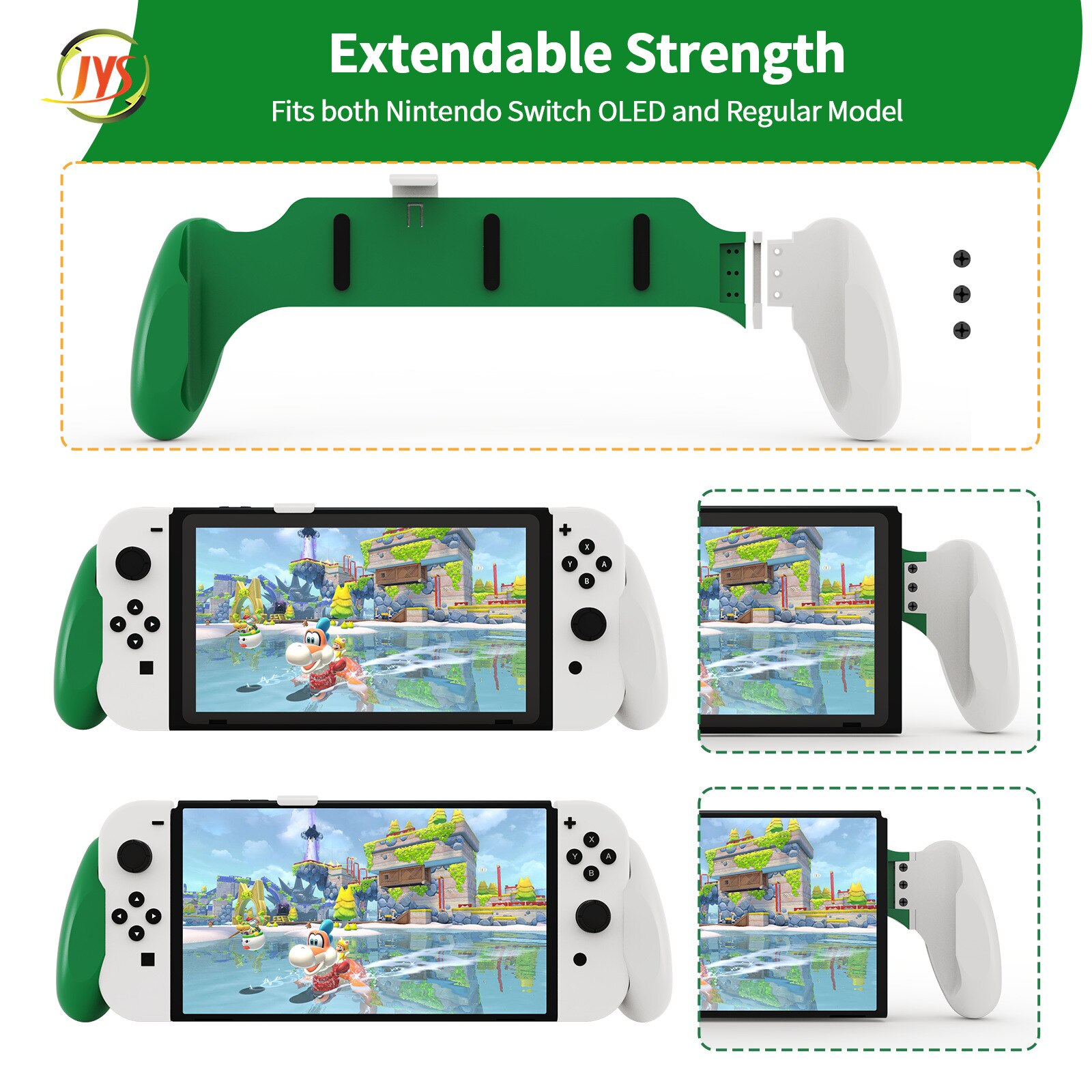 Narsta Anti Slip Grip Handheld Grip Stand for Nintendo Switch OLED Console Comfortable & Ergonomic Hand Grip Holder for Switch OLED/Switch