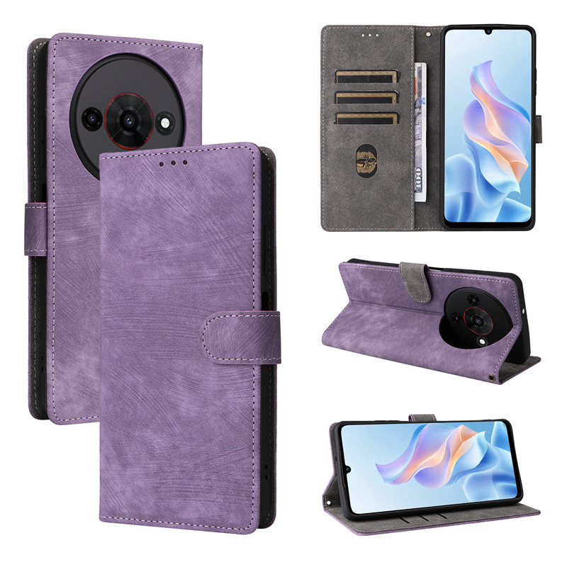 ZTE Blade A36 4G Wallet Phone Case with RFID Blocking Credit Card Holder,PU Leather Flip Folio Case Wallet with Kickstand Protective Case for ZTE Blade A36 4G.