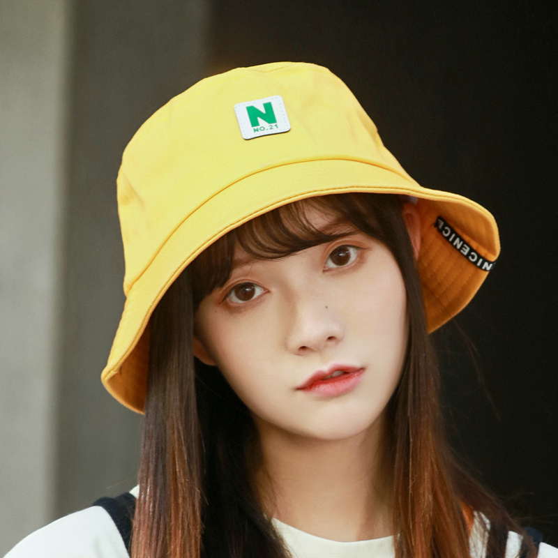 bucket hat round face