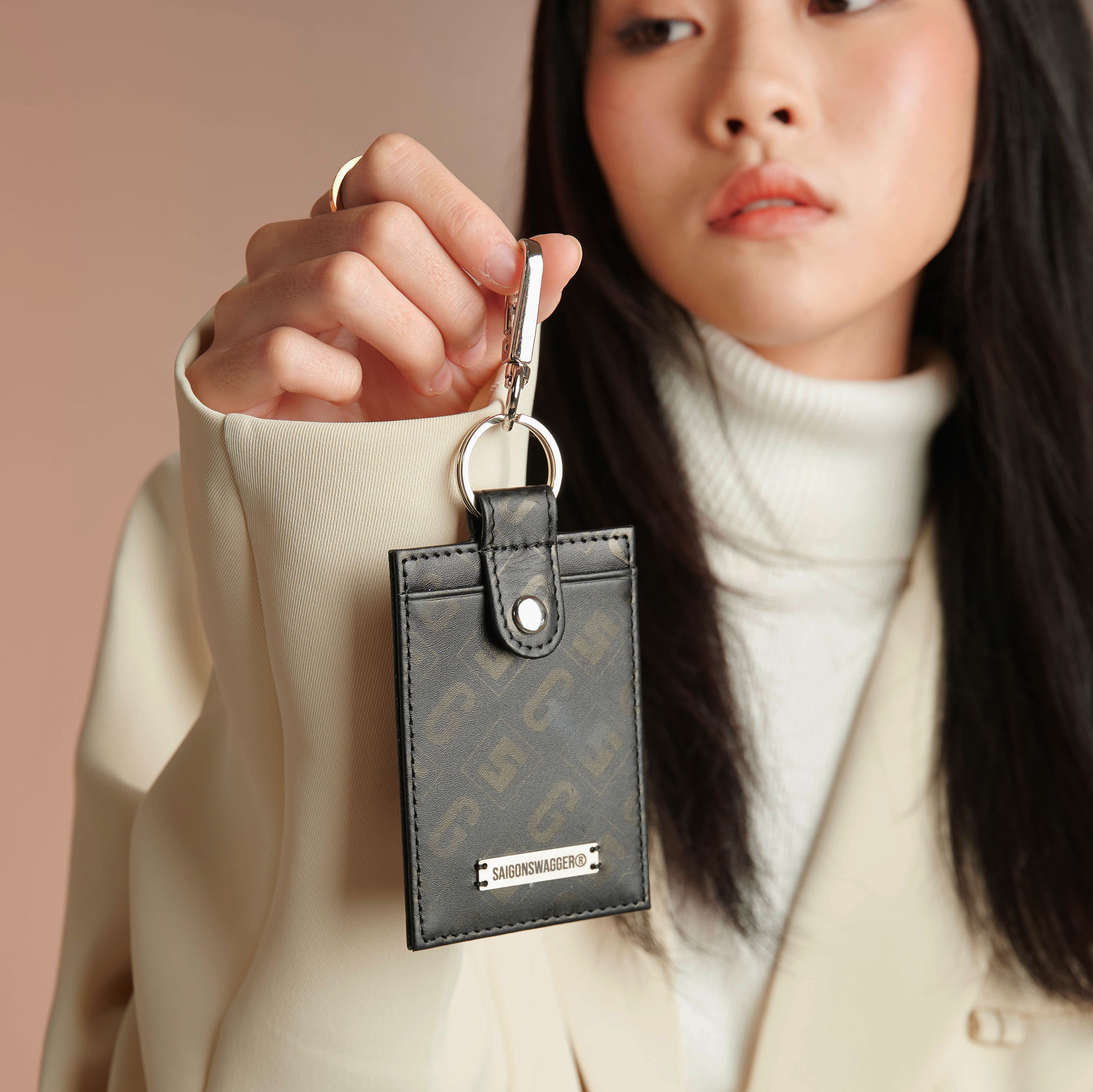 Ví Đựng Thẻ, Móc Khoá Da Thật SAIGON SWAGGER ECLIPSE CARD KEYCHAIN