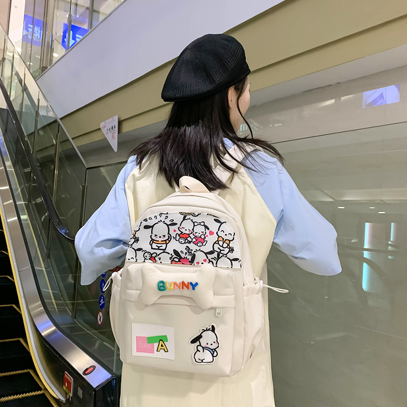YA ZHOU LONG school bag cute pacha dog backpack school backpack